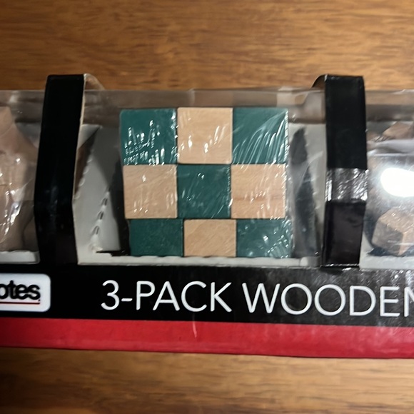 NWT wooden Brain puzzle games - Picture 3 of 7